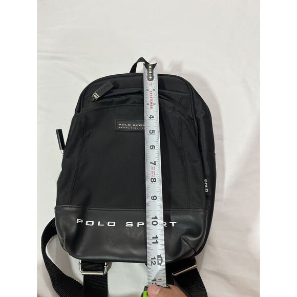 Vintage 90s Polo Ralph Lauren Sport Adjustable Strap Mini Backpack Men's Bag - Picture 11 of 12